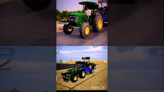 Nishu deshval  John Deere 5050D automobile shortsfeed shortsfeed shorts [upl. by Sidoon200]