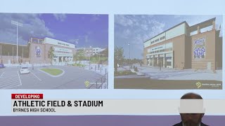 Renderings unveiled for new athletic facilities at Byrnes High School [upl. by Berger]