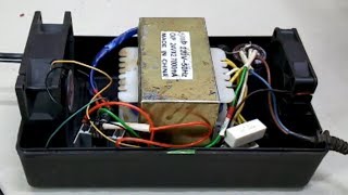 Convert Damaged 48v E Rikshaw Battery Charger 24V Battery Charger [upl. by Nwotna]