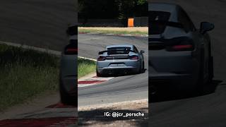 Porsche 718 Cayman GT4 with JCR Exhaust Incredible Track Sound Test  GSCN Videos 2024 [upl. by Charleton]