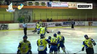 Hockey sur Glace Les Boucaniers Toulon Vanoise Résumé Match Championnat France Live 2012 [upl. by Kerek359]