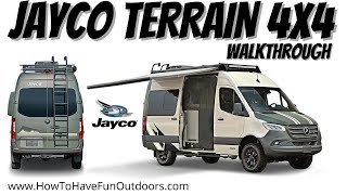 2022 Jayco Terrain 4x4 Camper Van Walkthrough [upl. by Dov118]