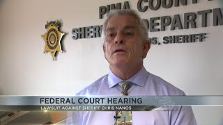 Federal lawsuit against Pima County Sheriff goes before judge [upl. by Tebasile]