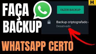 Como fazer BACKUP do WHATSAPP do Jeito CERTO 2022 [upl. by Diann615]