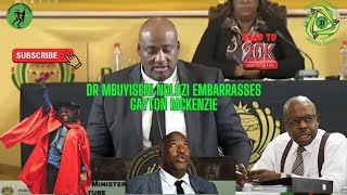 Dr Ndlozi Mops the floor with Gayton McKenzie after he tries to mess with Dr Hlophe in Parliament [upl. by Ozzie]