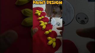 Paint Design silai tips and tricks 💯❤😘 short viral trending design [upl. by Nosinned]