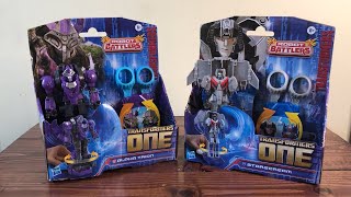 Transformers One quotRobot Battlersquot Wave 2  Alpha Trion and Starscream [upl. by Tracie]