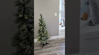 Christmas Decorating Day 1 4 Foot Canadian Cashmere Tree christmas decorating [upl. by Gunner]