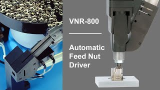 Automatic Nut Driver  Handheld Nut Runner amp Feeder from Visumatic [upl. by Jacie25]