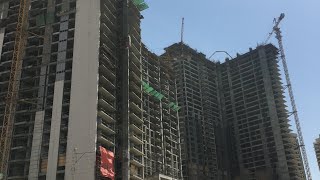 Emaar Pakistan Panorama Tower  Construction progress [upl. by Yrocaj]