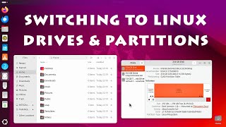 Switching to Linux Drives amp Partitions [upl. by Attebasile]