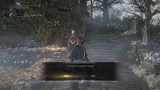 Bloodborne Gain Access To Old Workshop And Gain Third Umbilical Cord And Hair Pin And Dolls Tear [upl. by Yecad]