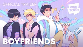 Boyfriends Official Trailer  WEBTOON [upl. by Landahl867]