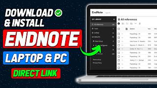 How to Download Endnote For Free in Laptop amp Pc 2024 Updated Way [upl. by Iain]