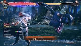 Tekken 8 Hwoarang JFSR Max Combo Damage [upl. by Aierdna]