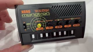 Korg Monotron Delay Analog Ribbon Synthesizer Review [upl. by Nevad]