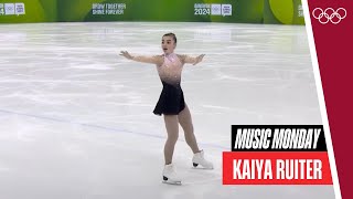 Canadian figure skater Kaiya Ruiter  Gangwon2024 I Florian Christl  Inspiration  MusicMonday [upl. by Ettesel]