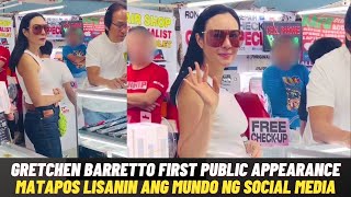 NAKAKAGULAT Gretchen Barretto FIRST PUBLIC APPEARANCE matapos MAGTAGO ng MAHABANG PANAHON [upl. by Stevy]