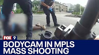 Minneapolis mass shooting Bodycamera footage released in shooting that killed Officer Mitchell FUL [upl. by Tichon117]