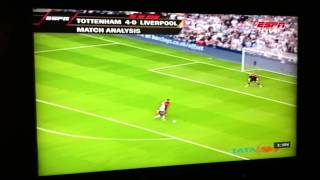 SPURS 4 0 LIVERPOOL MATCH ANALYSIS 2012 [upl. by Ylekalb]