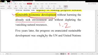 Brundtland Report UNFCCC amp the Earth summit explained in Hindi [upl. by Mazlack835]