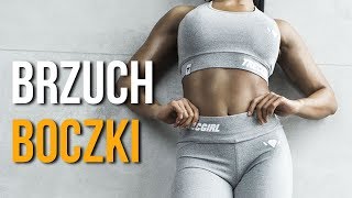 ĆWICZENIA NA BRZUCH I BOCZKI ❤ 15 min TRENING Fitness w Domu Trecgirl [upl. by Rhiamon589]