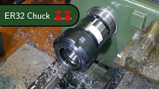 How I fit an ER Collet Chuck to a Proxxon PD 250e Lathe [upl. by Delaryd35]