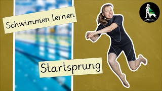 Schwimmen lernen  Startsprung [upl. by Llejk]