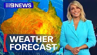 Australia Weather Update Sunny conditions for Sydney  9 News Australia [upl. by Irami]