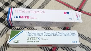 HHMITE Cream And ZYDIP C Cream  Permethrin Cream 5  Skin Care Cream [upl. by Elnora]