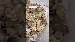 Copycat Panera Chicken Salad Recipe [upl. by Ngo]