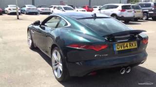 JAGUAR FTYPE V6 S GREEN 2014 [upl. by Lizzie]