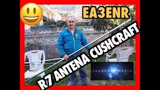 R7 CUSHCRAFT VERTICAL [upl. by Rabaj]