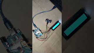 Ultrasonic distance measurement using arduino  Arduino project shorts shortvideo arduino [upl. by Nairda]