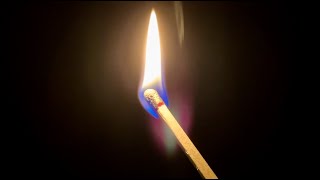 Striking a Match Sound Effect and Stock Video  Lighting Candle with Burning Match [upl. by Courtenay]