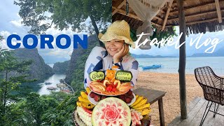 CORON palawan travel VLOG w itinerary amp expenses  travel philippines [upl. by Assirk]