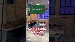 Fenwicks SPECTACULAR Christmas Window Display in 60 secondschristmas newcastleupontyne shorts [upl. by Eardna]