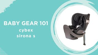 Cybex Sirona S SensorSafe™ 360° Swivel Convertible Car Seat [upl. by Oranneg]