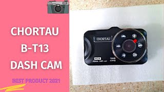 CHORTAU BT13 Dual Dash Cam Review amp Instruction Manual  Top Dual Dash Cam [upl. by Rodmann]