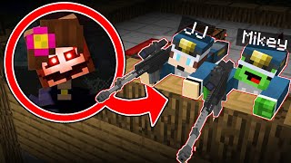 JJ and Mikey Become Police and Hunted The Scary Jenny Dweller in Minecraft  Maizen [upl. by Ennovy]