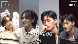 에이티니 로그  ATINY VLOG 세콩이의 인생 첫 에이티즈 대면 팬싸 도전기  ATEEZ Fansign VLOG [upl. by Dahl59]