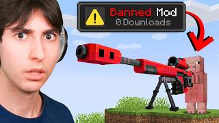 I Tried Banned Minecraft Mods [upl. by Larentia]