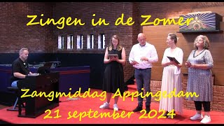 Zingen in de Zomer zangmiddag in Appingedam [upl. by Pucida]