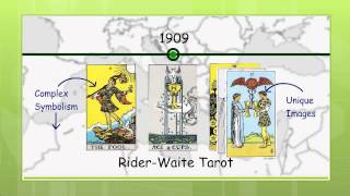 Reading Tarot Cards  Brief History of Tarot [upl. by Saiff465]