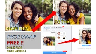 How to face swap online using AI [upl. by Brick]