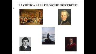 Hegel critico di Kant Fichte e Schelling [upl. by Ynot]