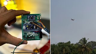 Lowcost DIY STM32 based QuadcopterTest flight  DIY flight controller for drone [upl. by Lemuel]