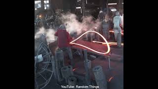 The Incredible Rebar Steel Manufacturing Process [upl. by Odawa]