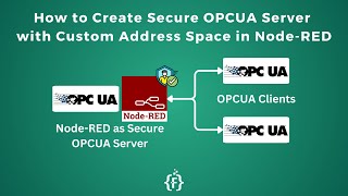 How to Create Secure OPC UA Server with Custom Address Space in NodeRED  OPC UA in NodeRED [upl. by Orv]