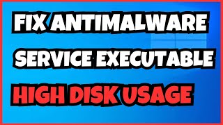 Fix Antimalware Service Executable High CPU Usage on Windows 11 [upl. by Erma]